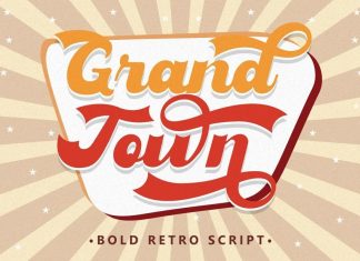Grandtown Script Font