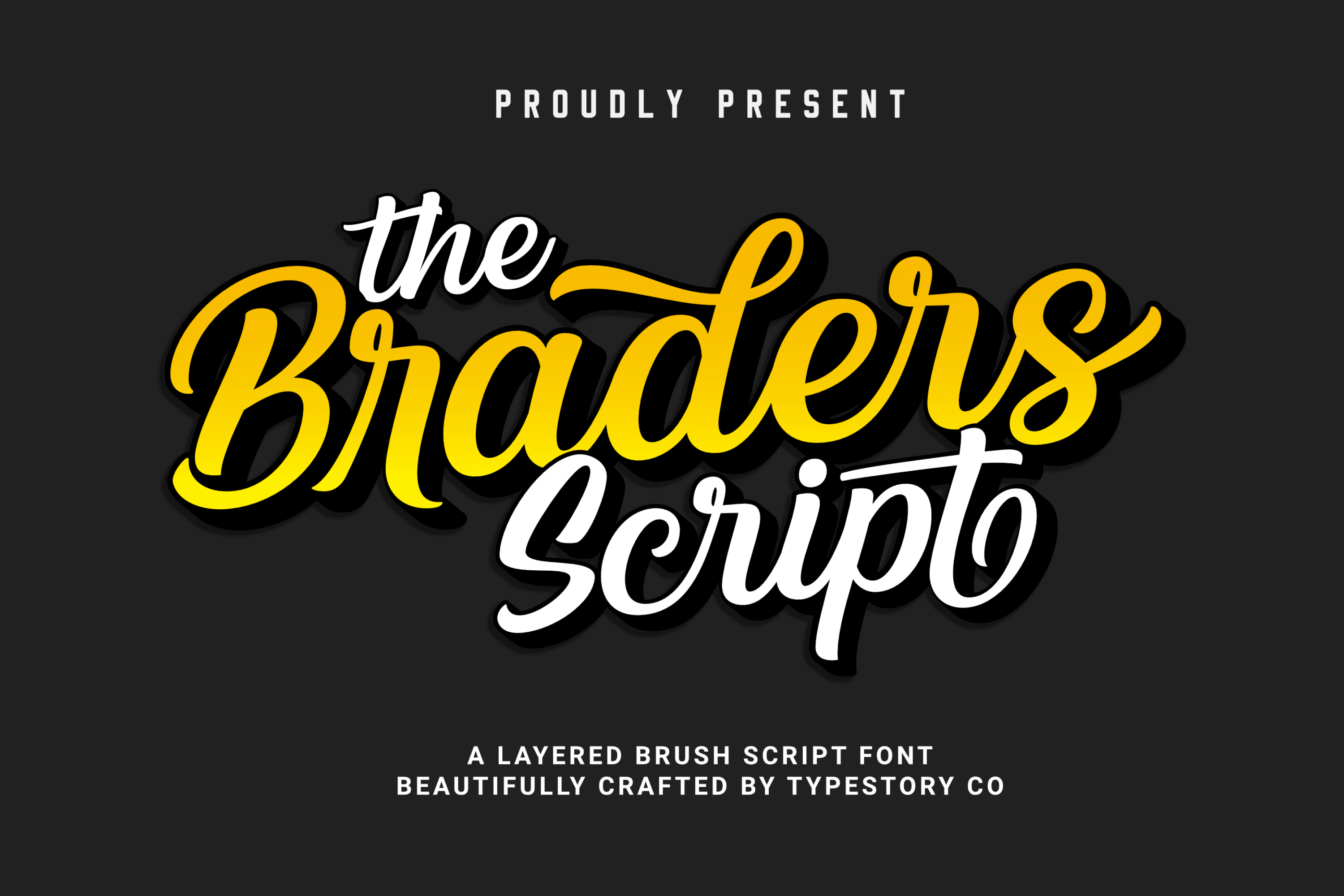 Braders Script Font