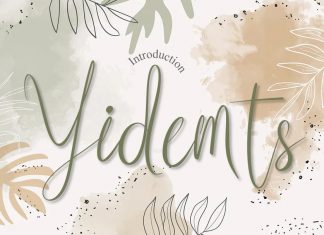 Yidemts Script Font