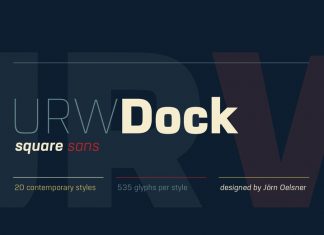 URW Dock Sans Serif Font