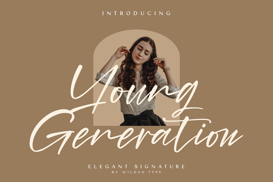 Young Generation Script Font