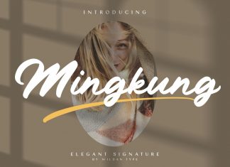 Mingkung Script Font