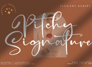 Pitchy Signature Script Font