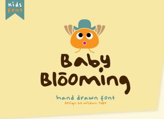Baby Blooming Display Font