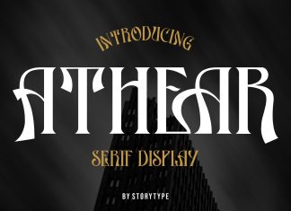 ATHEAR Serif Font