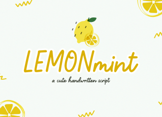 Lemonmint Script Font