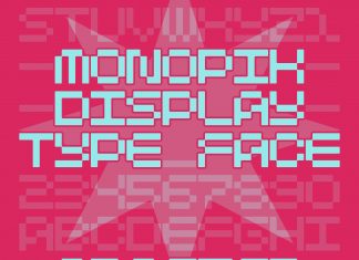 Monopik Display Font