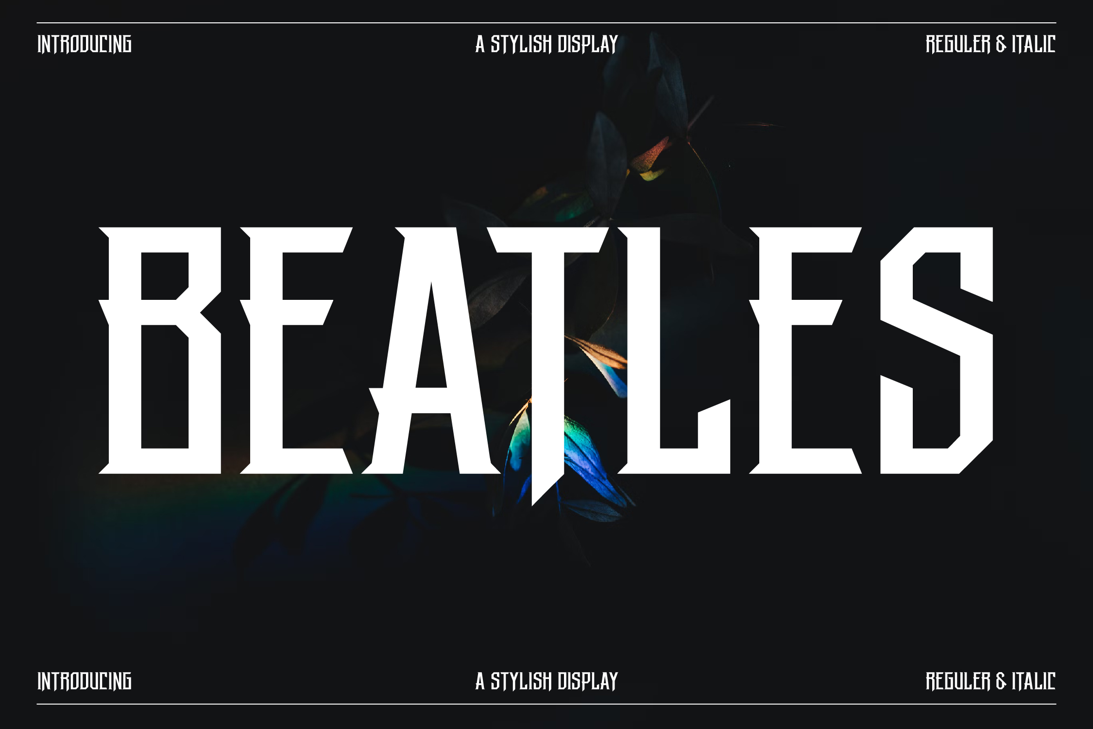 BEATLES Display Font