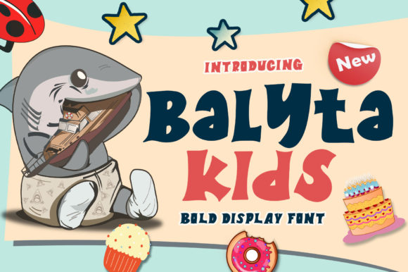 Balyta Kids Display Font