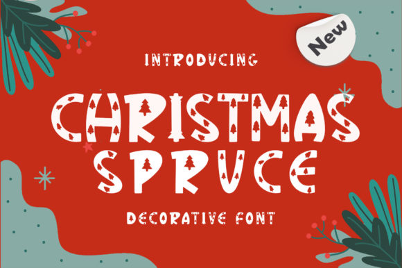 Christmas Spruce Display Font