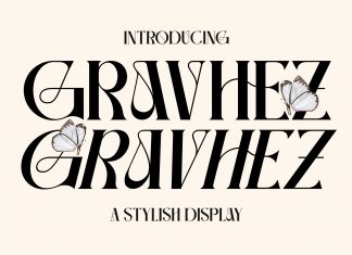 GRAVHEZ Serif Font