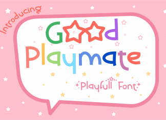 Good Playmate Display Font
