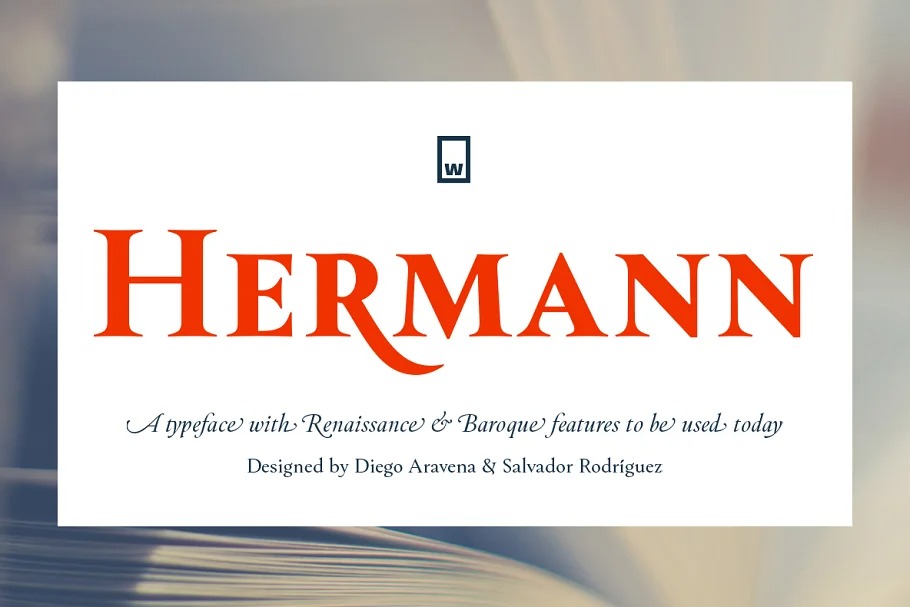 Hermann Serif Font