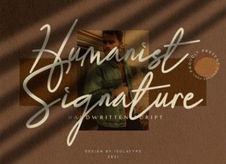 Humanist Signature Script Font
