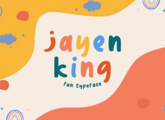 Jayen King Display Font