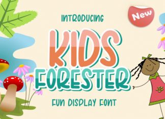Kids Forester Display Font