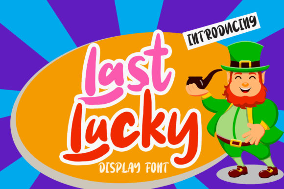 Last Lucky Display Font