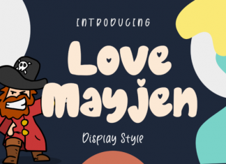 Love Mayjen Display Font