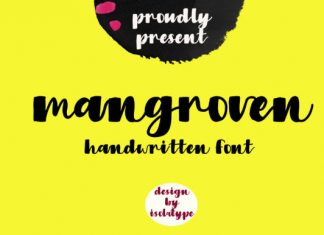 Mangroven Script Font