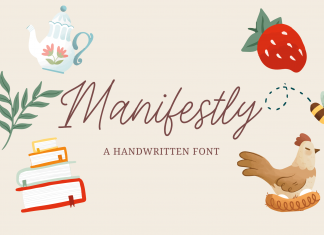 Manifestly Script Font