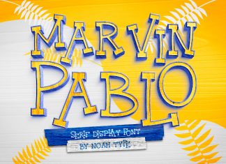 Marvin Pablo Display Font