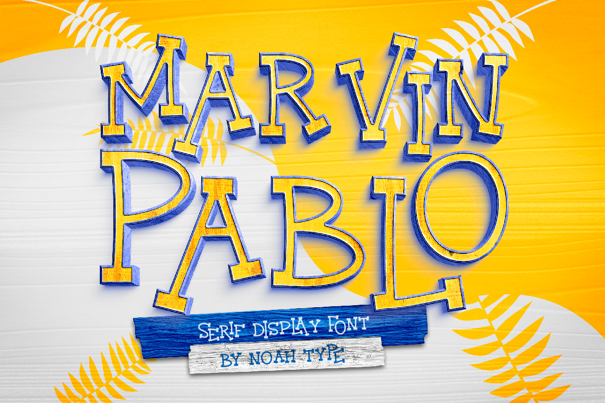 Marvin Pablo Display Font