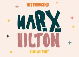 Marx Hilton Display Font