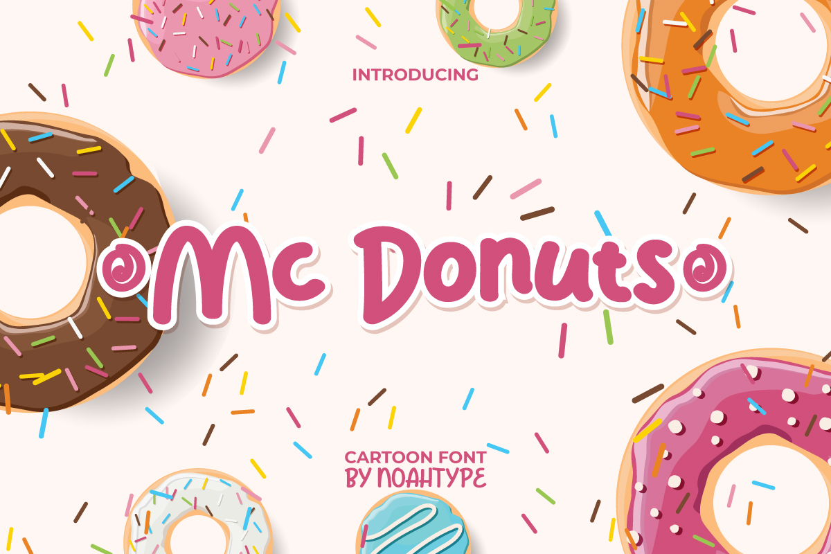 Mc Donuts Display Font
