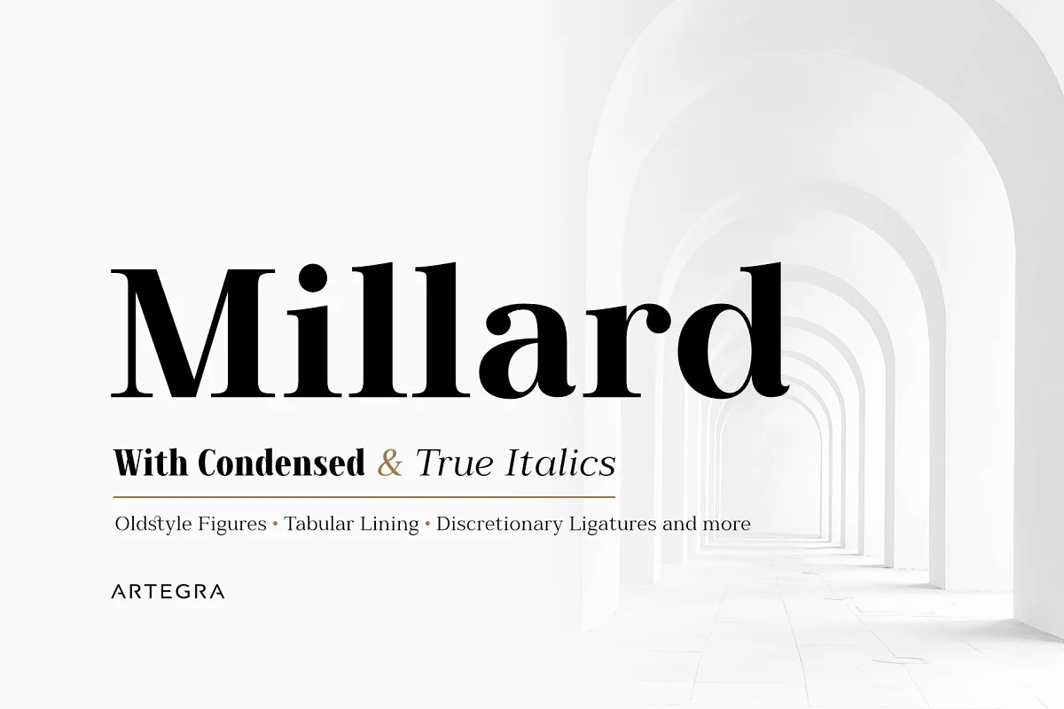 Millard Serif Font