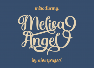 Melisa Angel Script Font