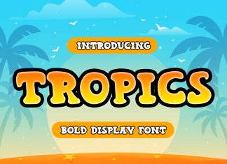 Tropics Display Font
