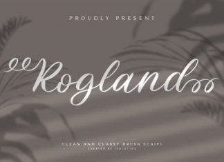 Rogland Script Font