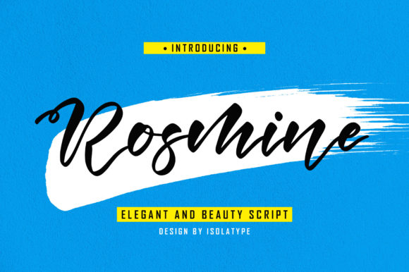 Rosmine Script Font