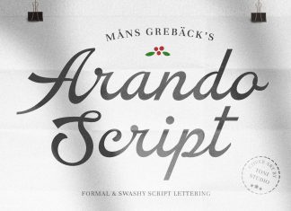 Arando Script Font