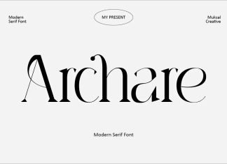 Archare Serif Font