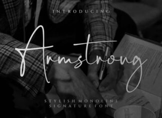 Armstrong Handwritten Font