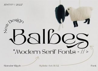 Balbes Serif Font