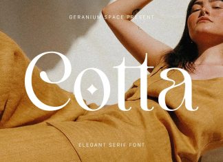 Cotta Serif Font