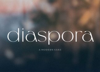Diaspora Sans Serif Font