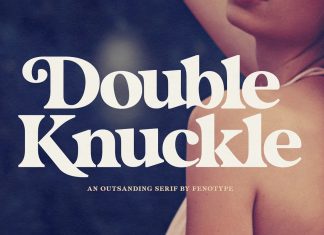 Double Knuckle Serif Font