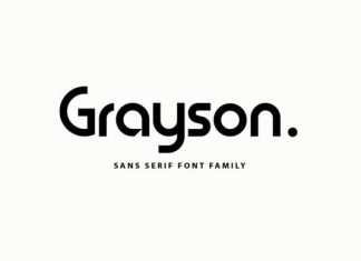 Grayson Sans Serif Font
