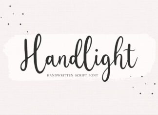 Handlight Script Font