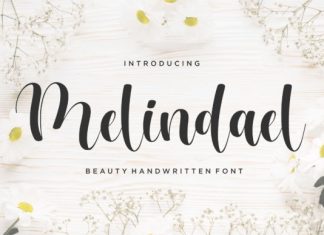 Melindael Script Font