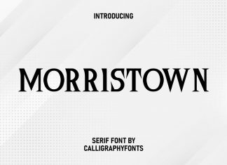 Morristown Serif Font