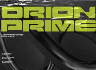 Orion Prime Display Font
