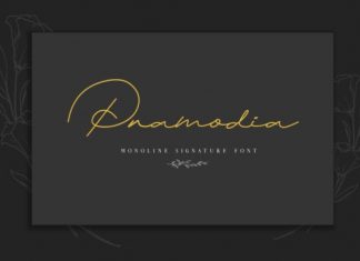Pramodia Handwritten Font