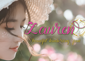 Murisa Lauren Script Font
