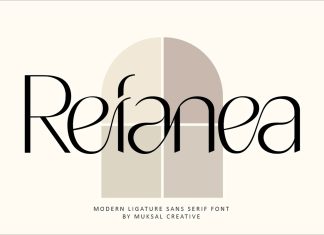 Refanea Sans Serif Font