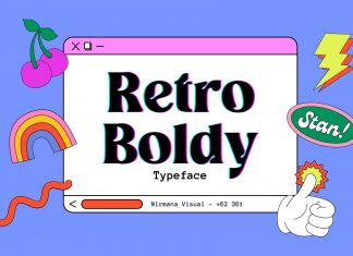 Retro Boldy Font