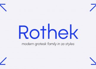 Rothek Sans Serif Font